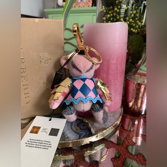 Burberry Thomas Bear Keychain / Bag Charm - Picture 2 of 2